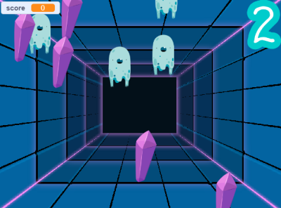 pencet keristal dan gos hantu