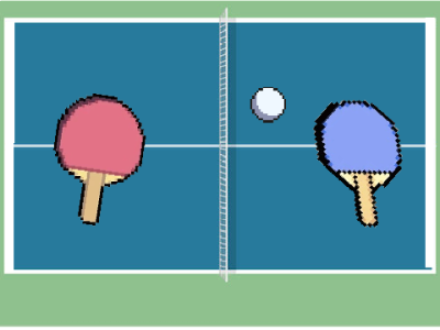 2 player pong game