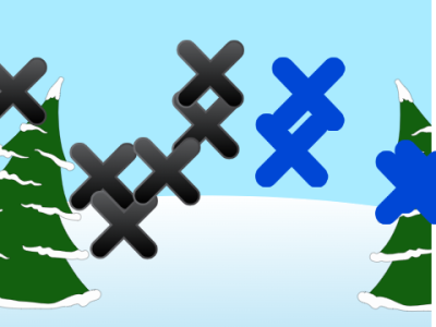click the x