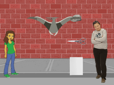 game gunting,batu sama kertas