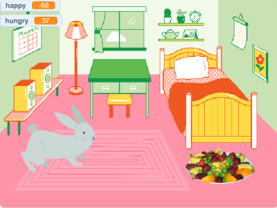 My pet rabbit