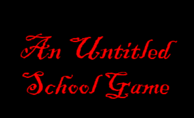 Untitled School Game